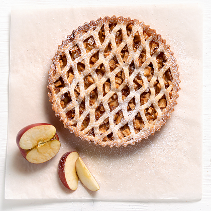 Яблочный веганский мини пирог 450г*